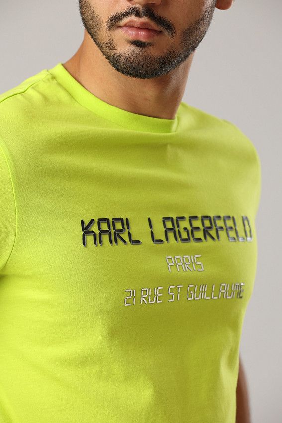 Футболка Karl Lagerfeld Салатовый