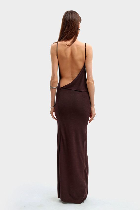 Платье Trussardi Коричневый