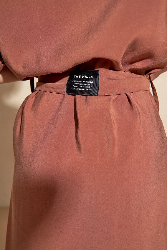 Платье The Hills Бронзовый