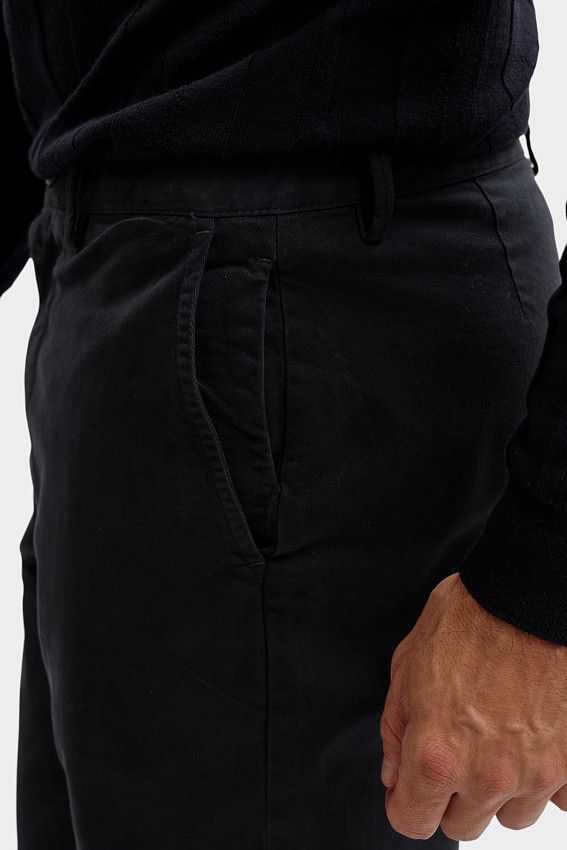 Брюки чиносы Trussardi Черный