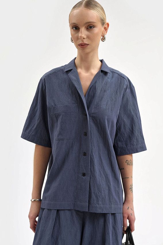 Рубашка The Hills Синий