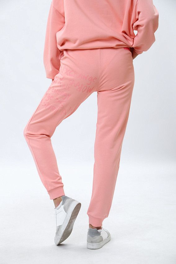 Брюки спортивные джоггеры Armani Exchange Розовый