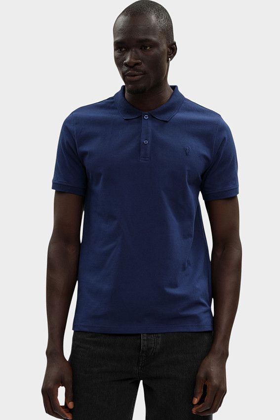 Поло Trussardi Синий