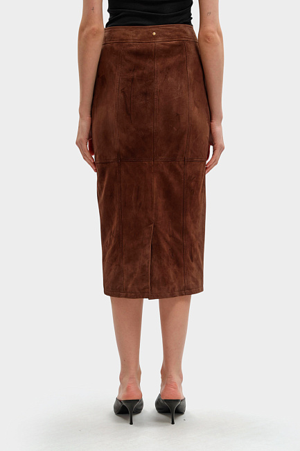 Юбка кожаная Armani Exchange