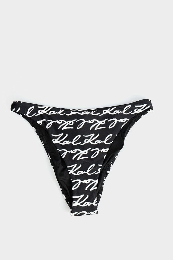 Низ от купального костюма Karl Lagerfeld Черный