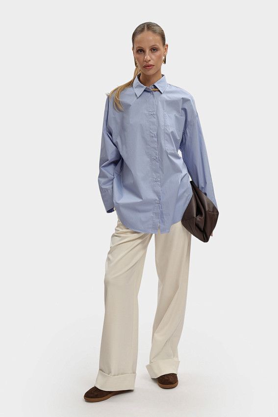 Рубашка Armani Exchange Голубой