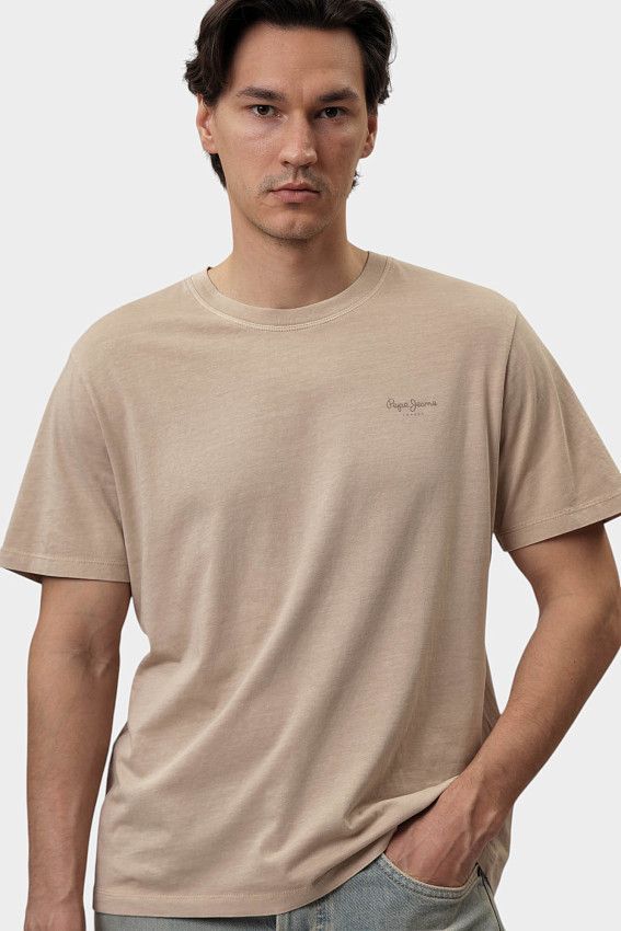 Футболка Pepe Jeans Бежевый