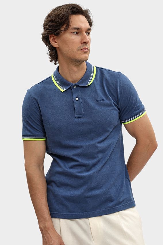 Поло Geox Синий