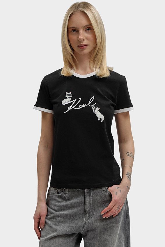 Футболка Karl Lagerfeld Черный