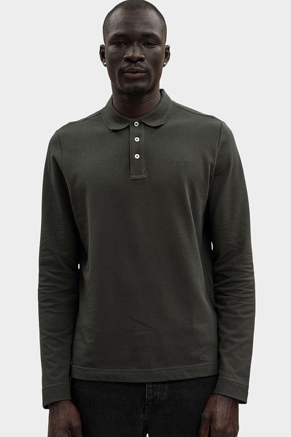 Поло Geox Зеленый