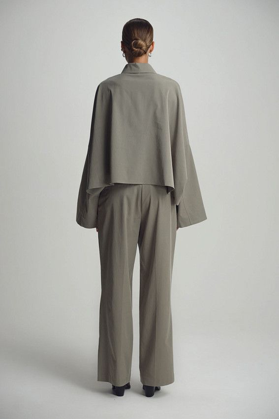 Брюки широкие The Hills Хаки