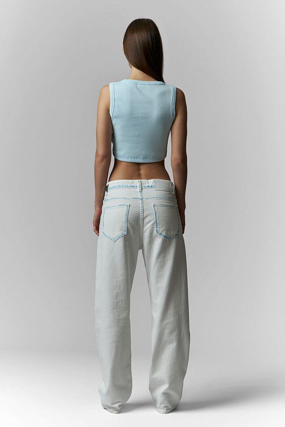 Кроп-топ Van Mich Голубой