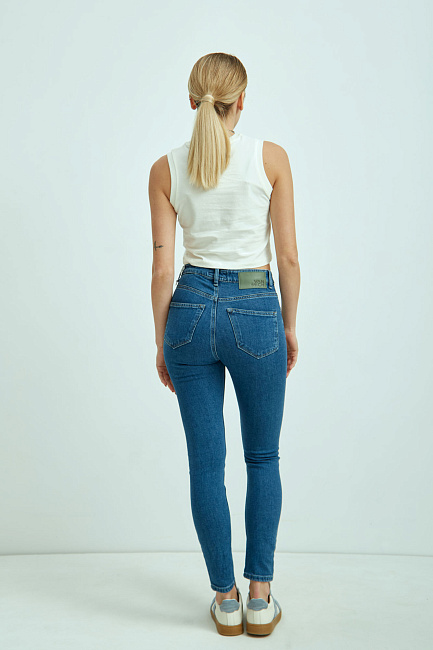 Джинсы HIGH RISE SUPER SKINNY  Van Mich