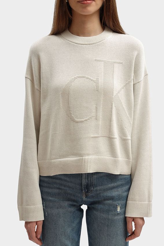 Джемпер Calvin Klein Jeans Бежевый