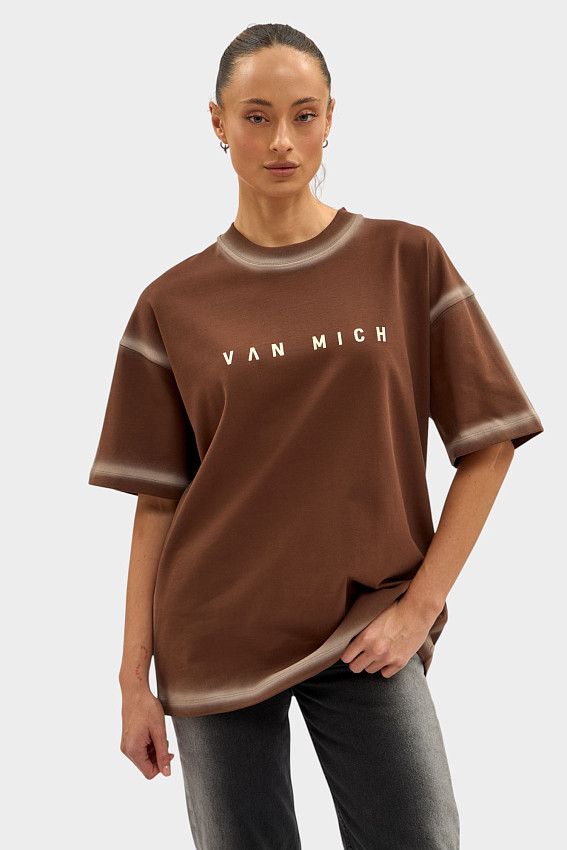 Футболка Van Mich Коричневый