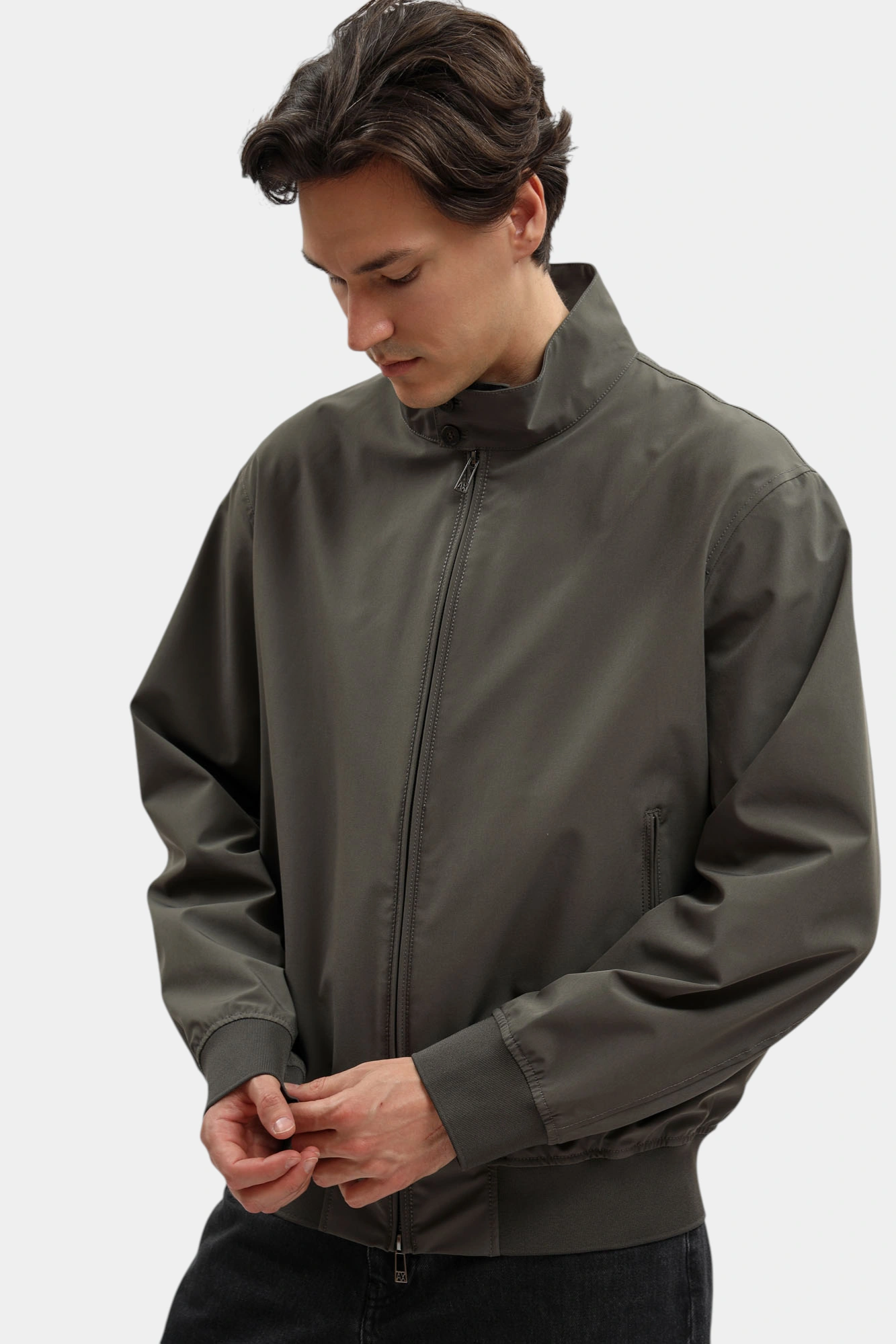 Ветровка Armani Exchange Серый