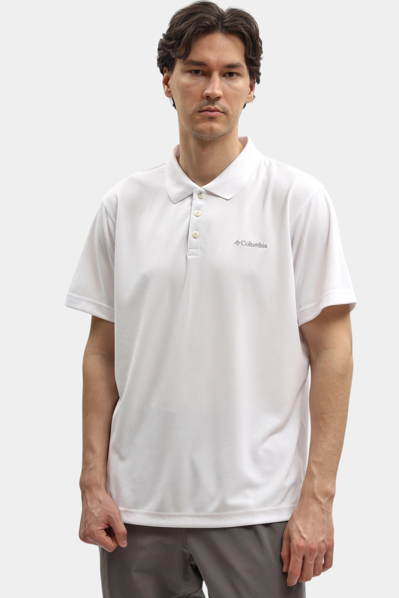 Поло Columbia Белый