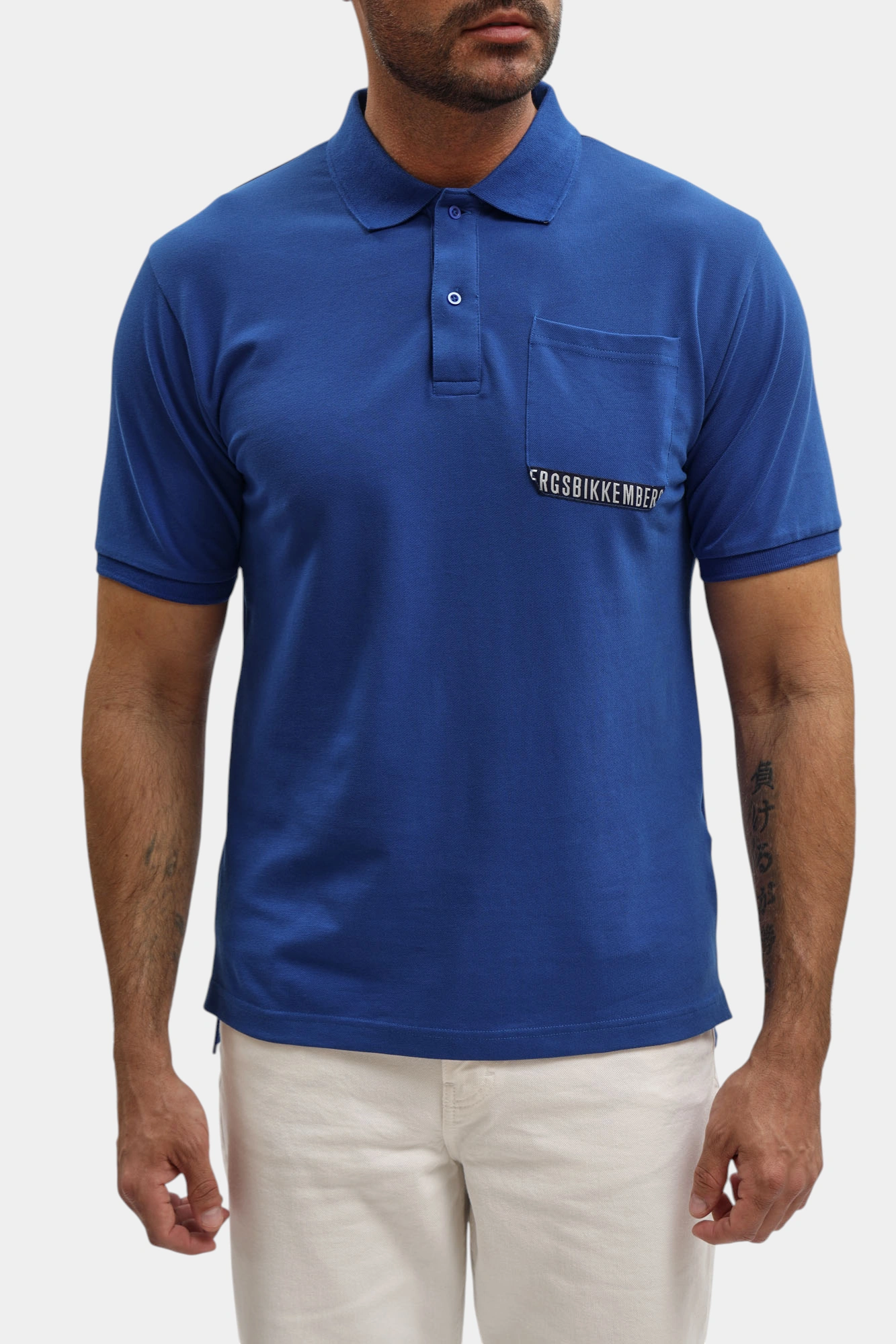 Поло Bikkembergs Синий
