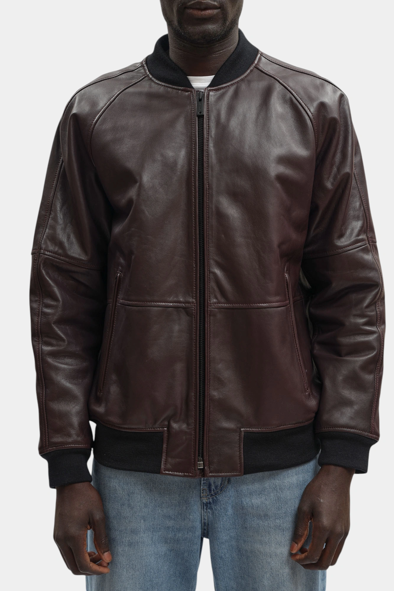 Куртка кожаная Strellson