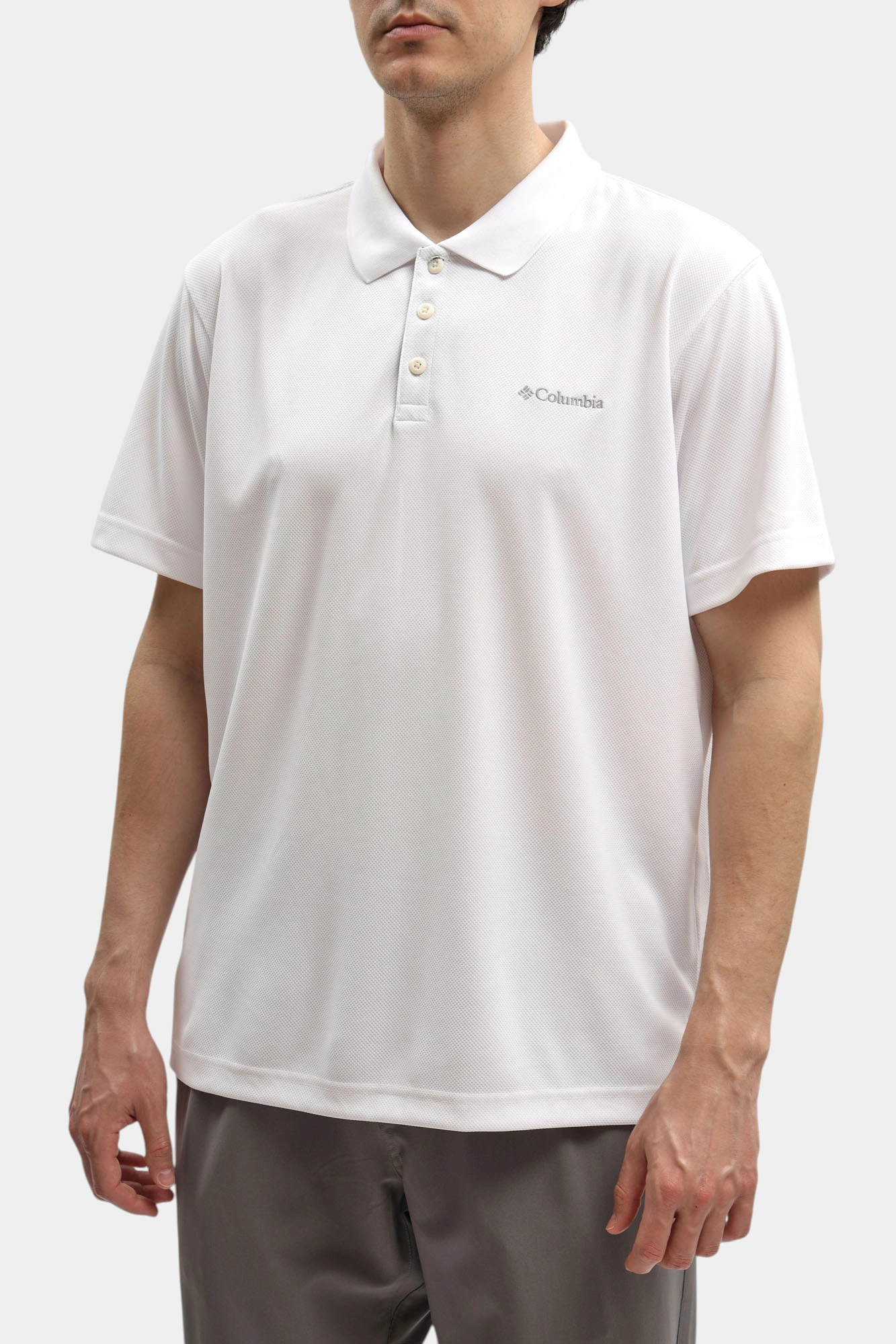 Поло Columbia Белый