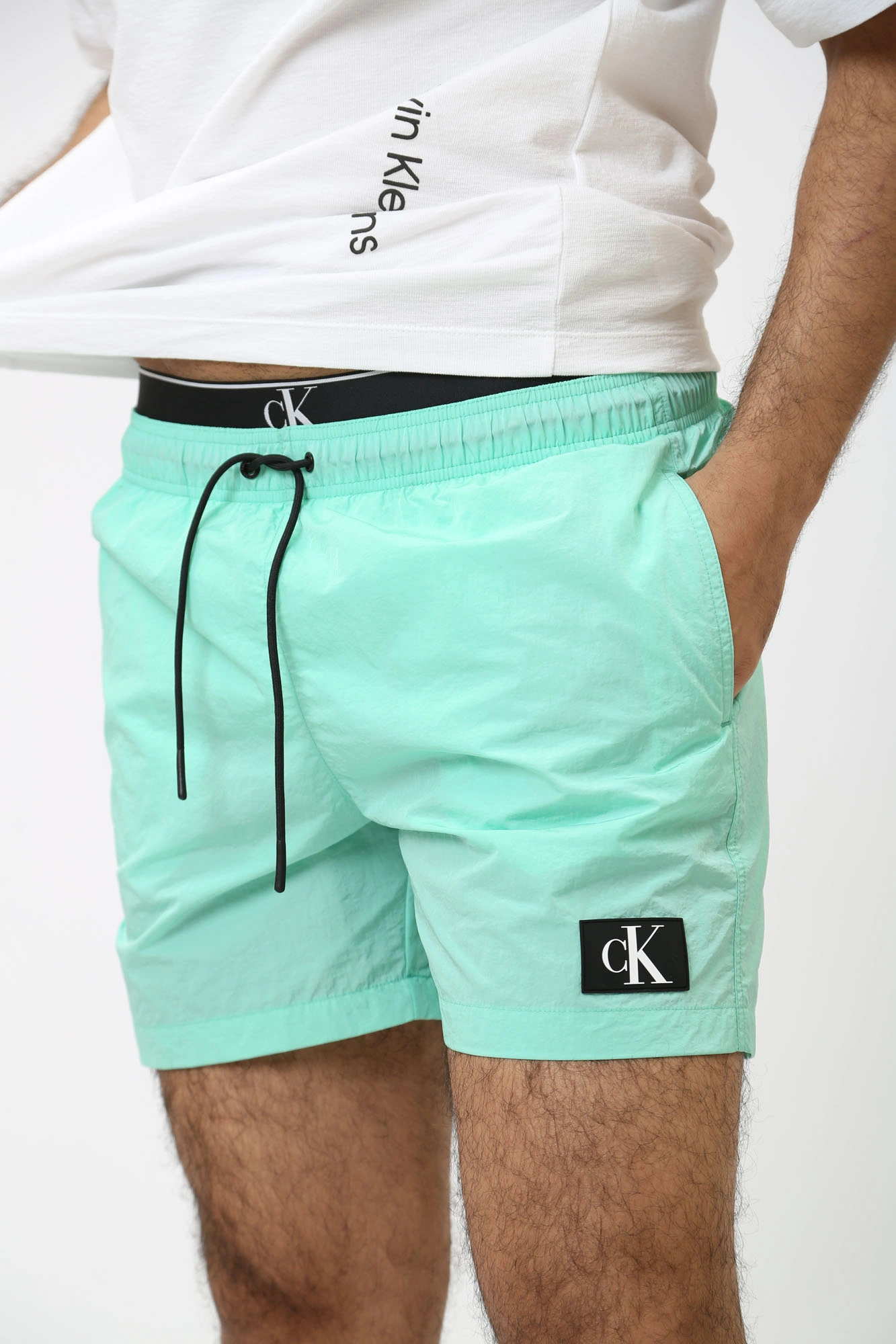 Шорты плавательные Calvin Klein Underwear Мятный