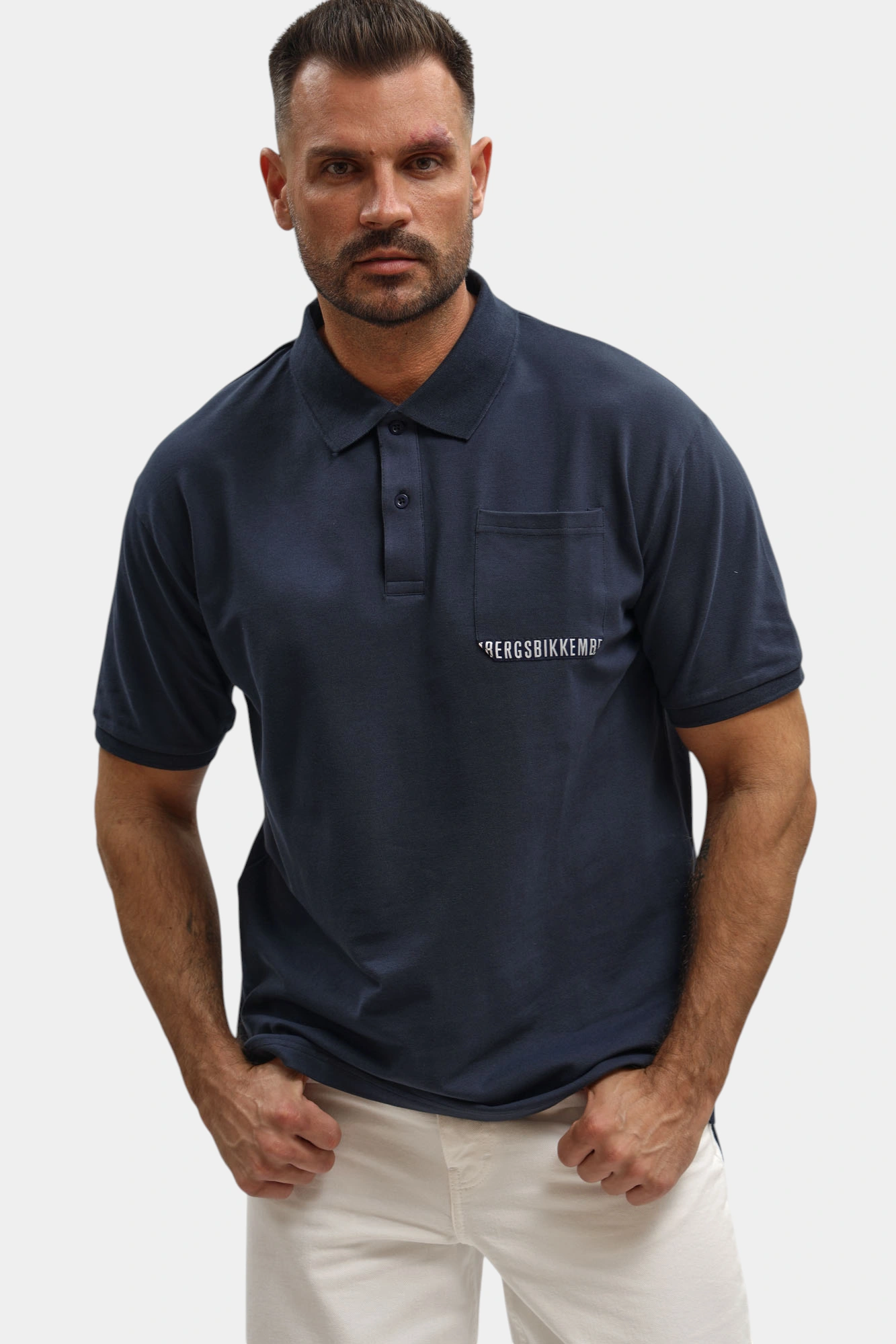 Поло Bikkembergs Черный