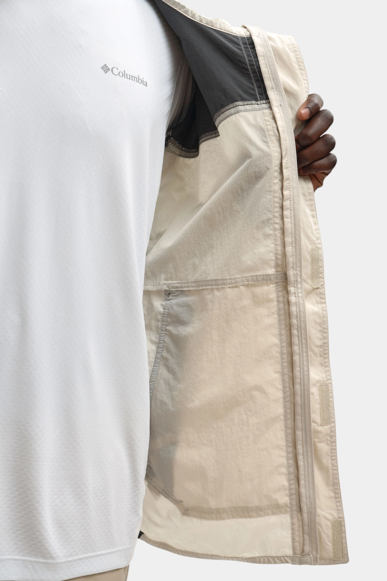 Ветровка Columbia Бежевый